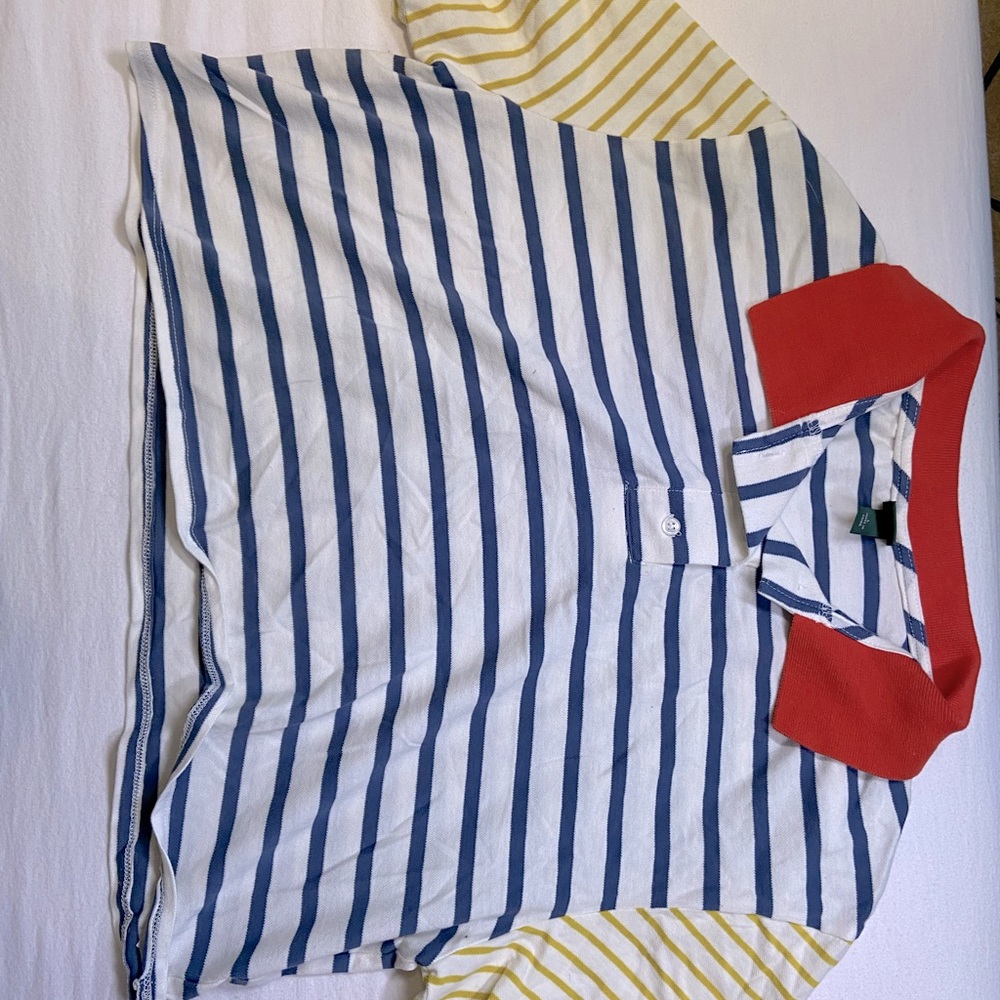 stripped crop top